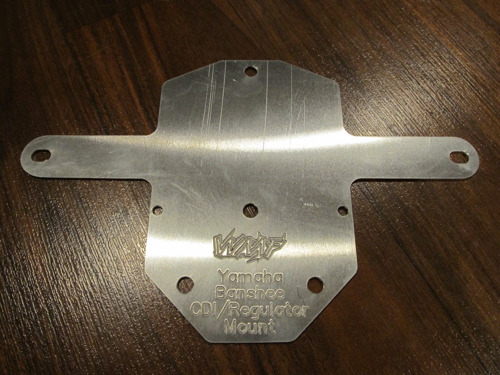 Yamaha Banshee CDI & Voltage Regulator Relocation Bracket Mount Kit, Trail Tech