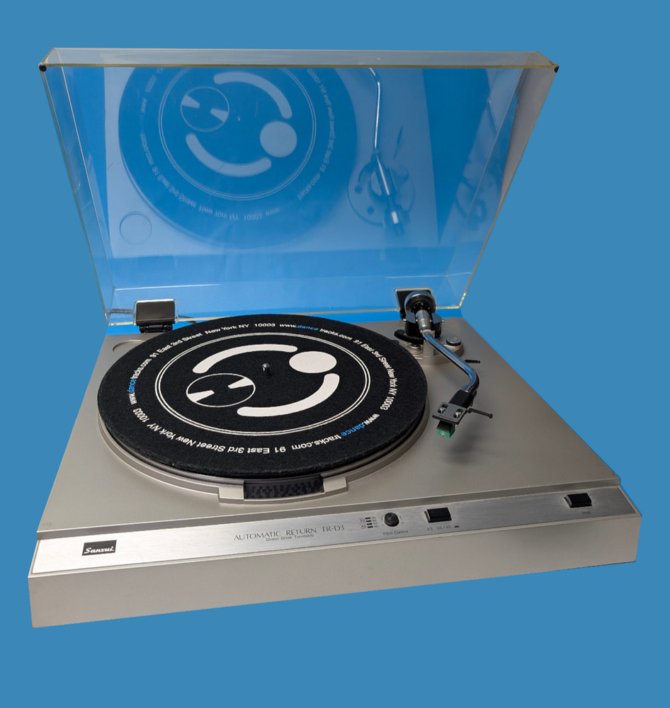 Sansui FR-D3 Turntable Direct Drive Semi-Automatic Japan