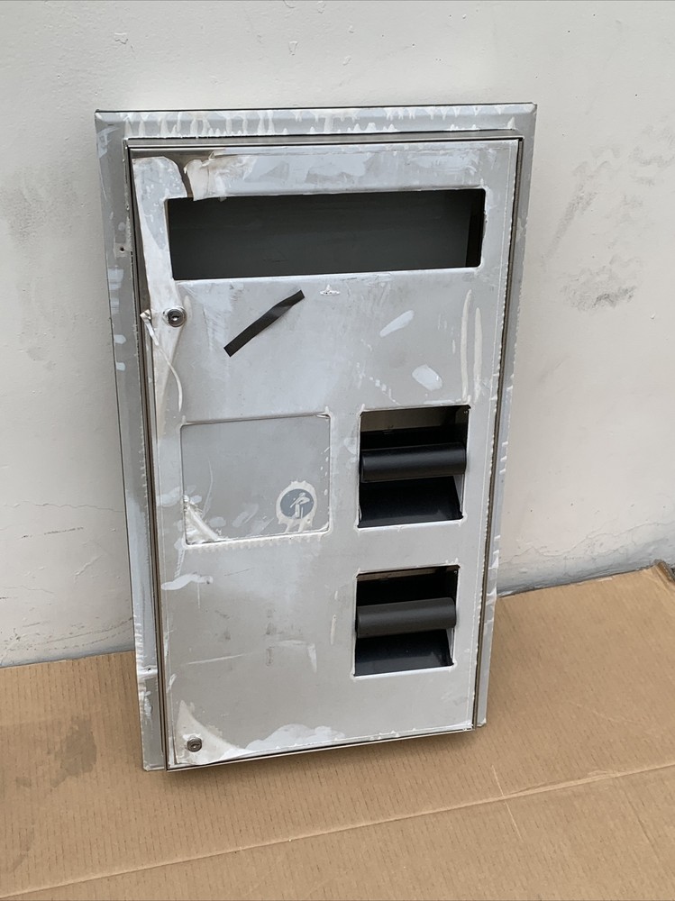 Bobrick B357 Partition Mounted Double Sided Seat Cover Dispenser (MISSING KEY)
