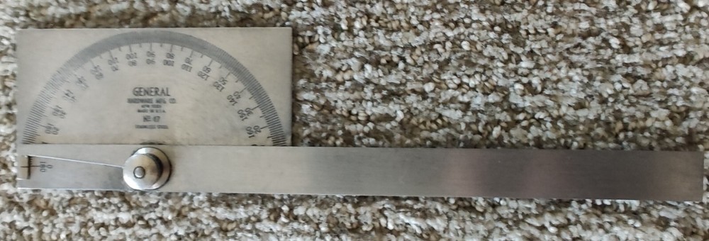 🔨GENERAL NO 17 PROTRACTOR