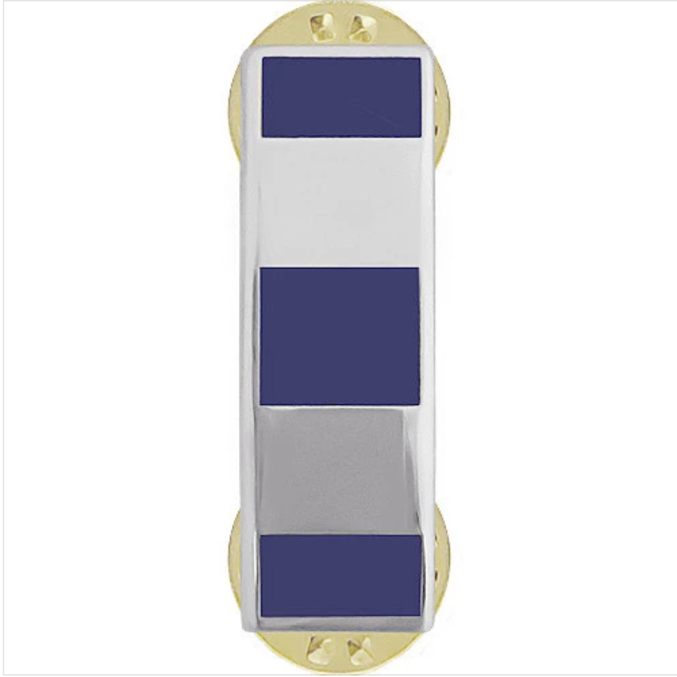 GENUINE U.S. COLLAR DEVICE: WARRANT OFFICER 4