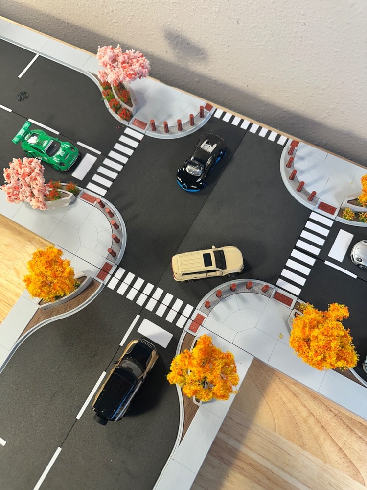 1:64 Street Diorama