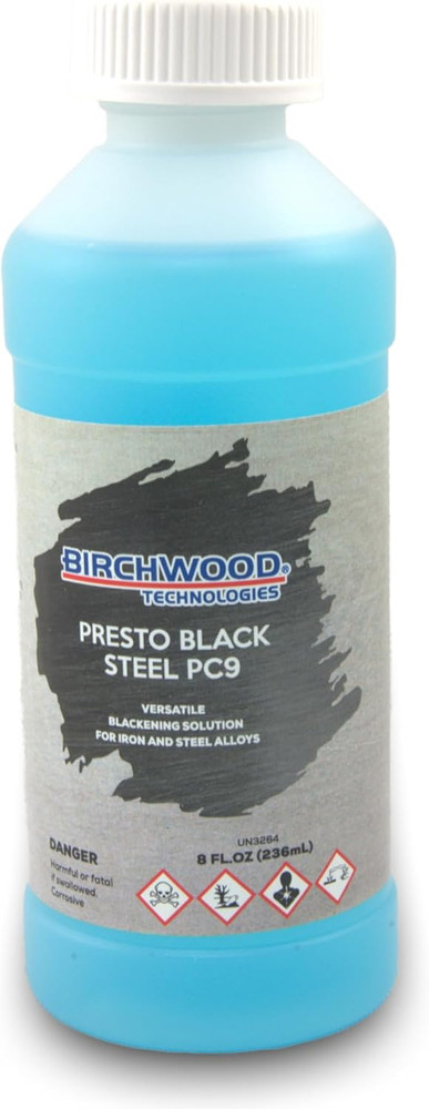 Technologies Presto Black STEEL PC9 - Versatile Blackening Solution for Iron and