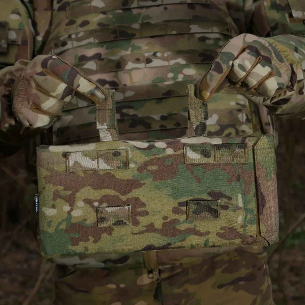 Tactical Lower Back Protection MOLLE + Ballistic Panel Level 1 | Multicam