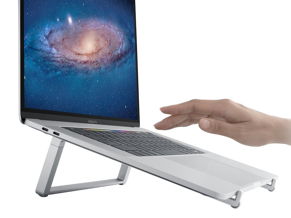 mBar Pro Foldable Laptop Stand - Silver (10082) Pro,
