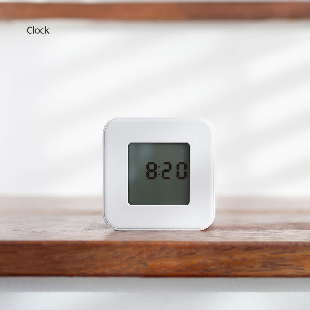 Multi Clock Time Cube Timer (Coral), Alarm & Backlight Desk Productivity for ...