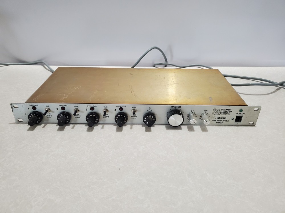 Vintage Malatchi Electronic Systems PM55C Preamplifier Mixer- **PLEASE READ**
