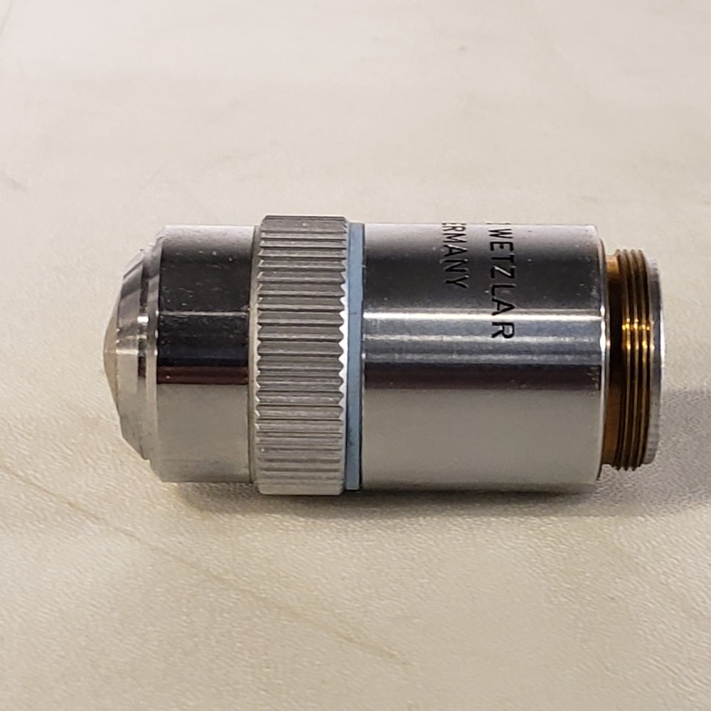 Leitz Wetzlar PL 80x/0.95 Infinity Microscope Objective Lens 