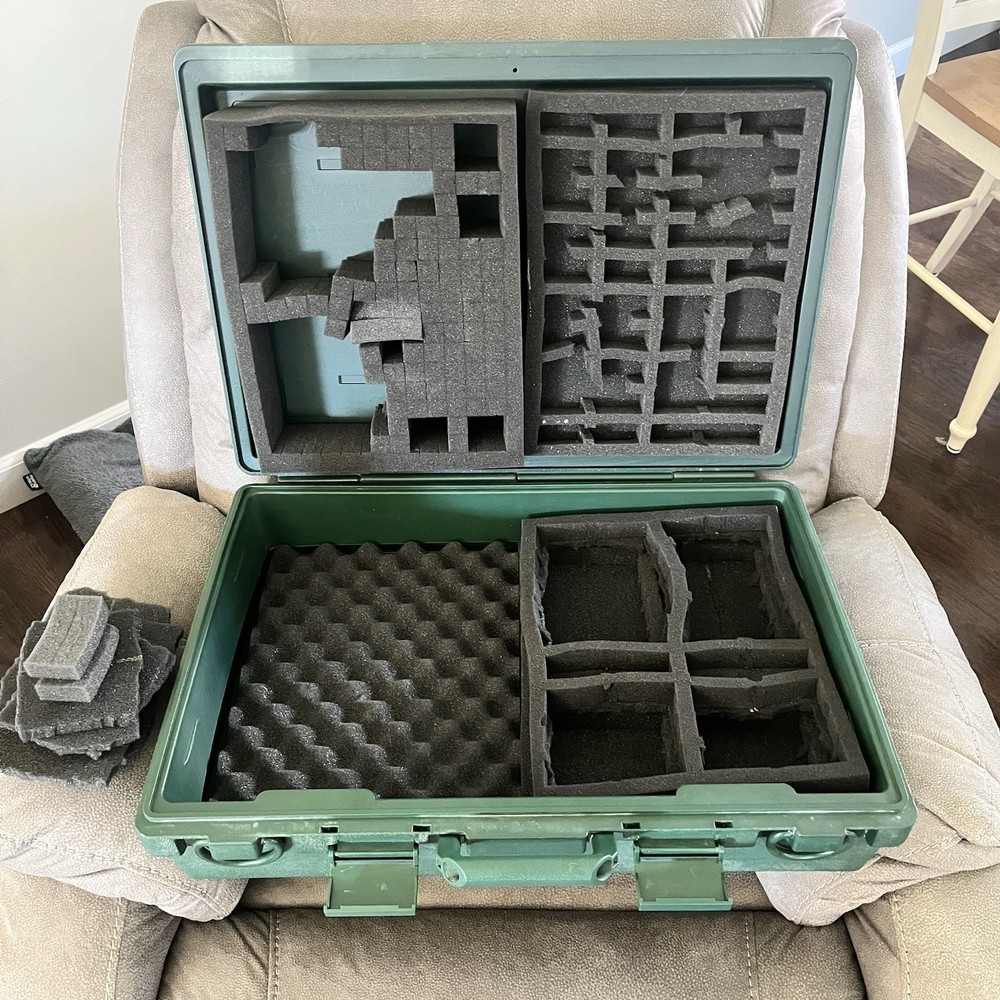GW Mini Case Warhammer Army Case - Green EX
