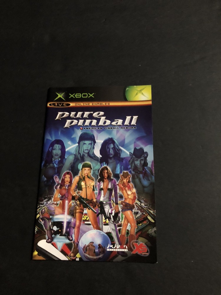pure pinball xbox Manual Only