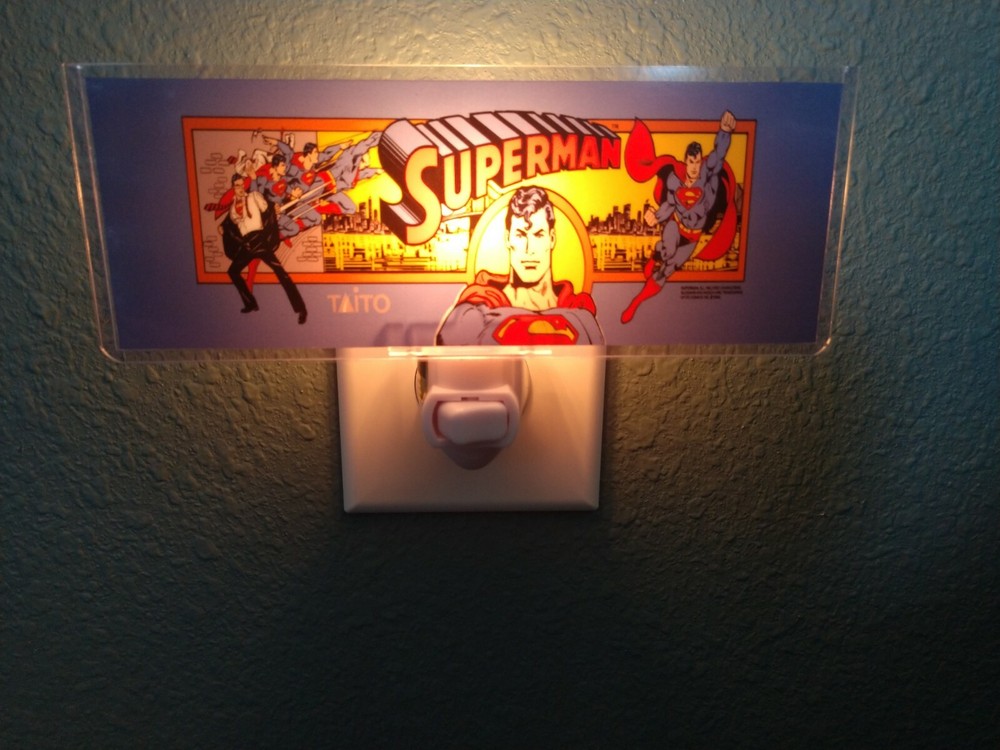 SUPERMAN Arcade Marquee Night Light