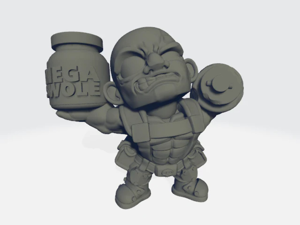 Grimdark Cuteness - Mega Mike