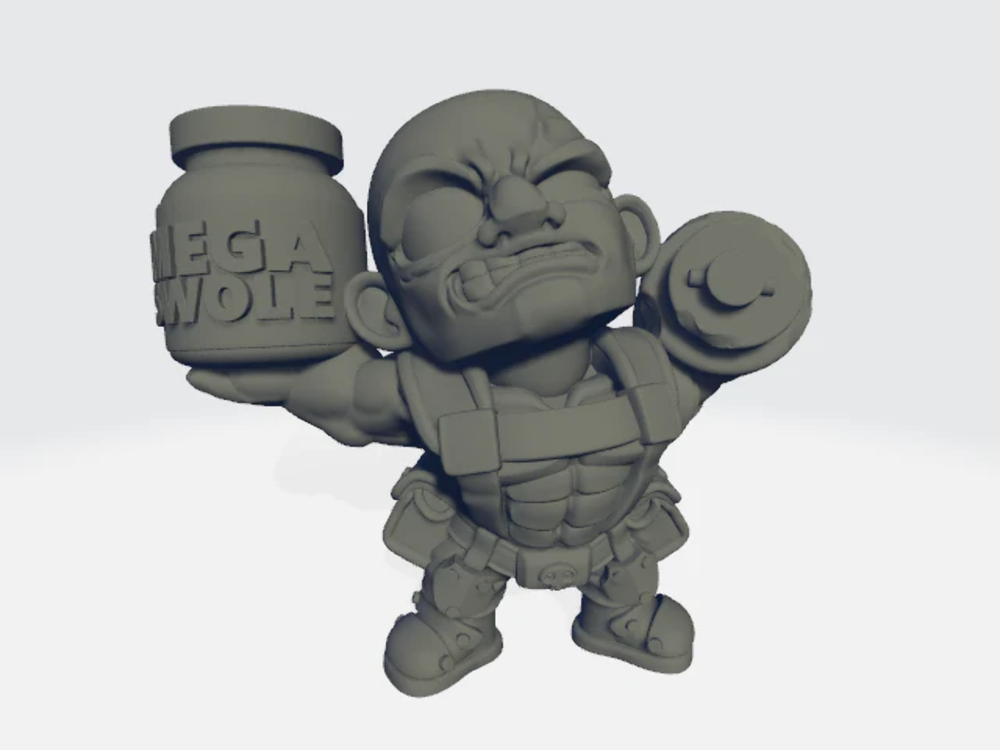 Grimdark Cuteness - Mega Mike