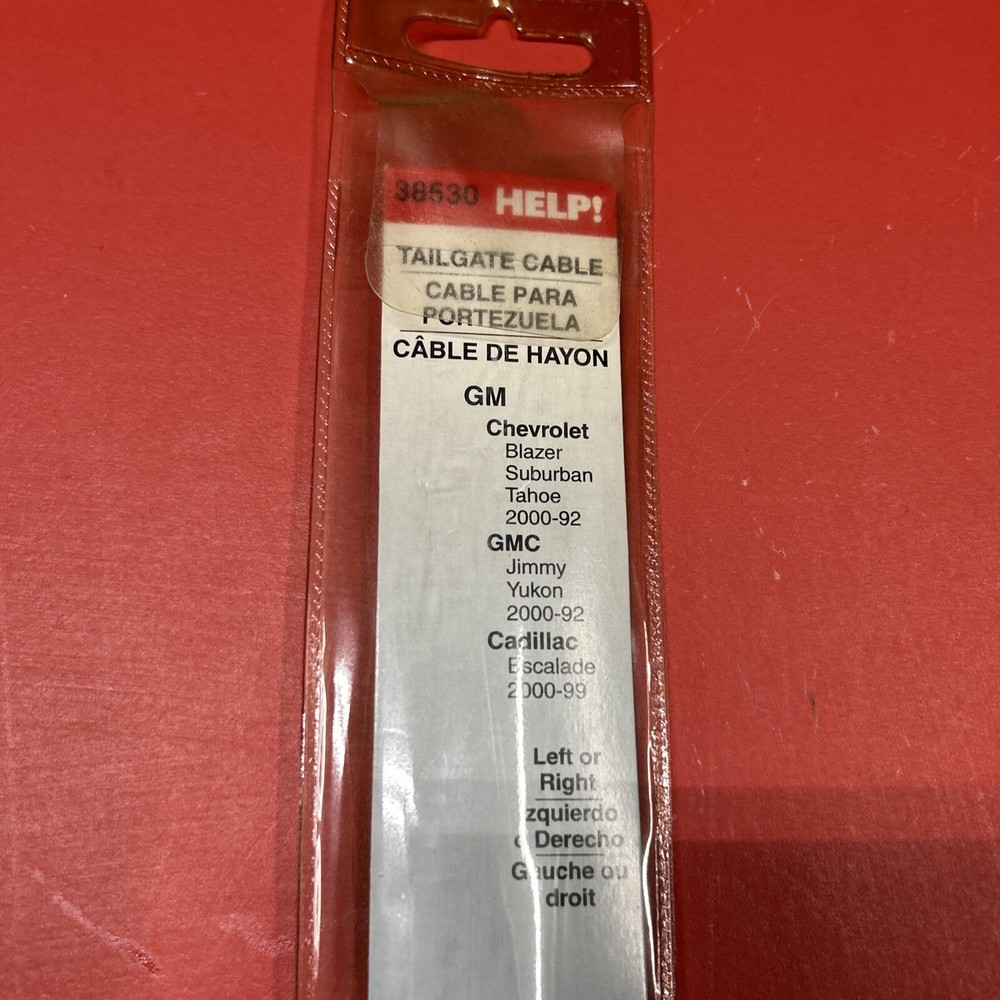 Dorma HELP! 38530 Tailgate Support Cable GM Motormite