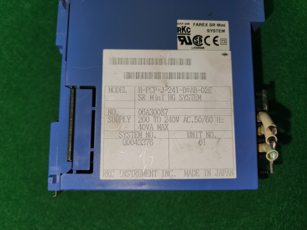 RKC H-PCP-J-241-D*AB-02E plc Controller, USED
