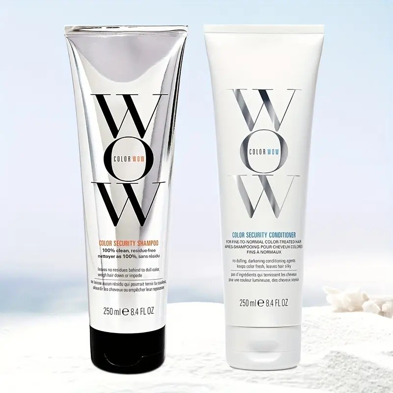 COLOR WOW COLOR SECURITY SHAMPOO And Weightless COLOR SECURITY CONDITIONER