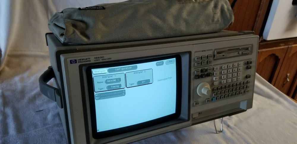 HP Agilent 1663C 34-Channel Logic Analyzer
