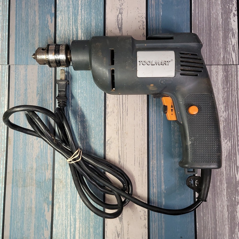 TOOLMART 3/8 inch Electric Drill - Reversible Variable Speed AC-DTM-10 (Corded)