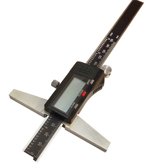 Double Hook 6"/150mm Electronic Depth Gage Caliper