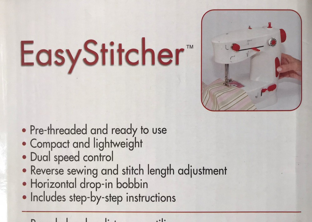Easy Stitcher Table Top Sewing Machine D250001  PORTABLE 