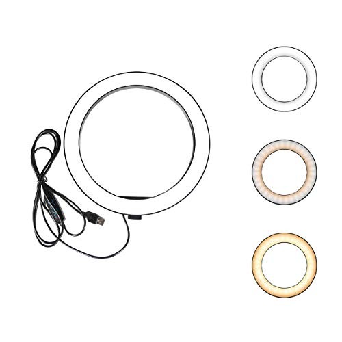 Ring Light Dimmable with 3 Light Modes & 10 Brightness Level LED Ring B(10