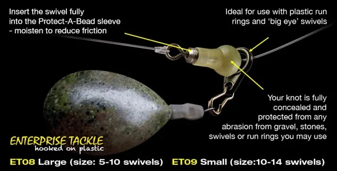 Enterprise Tackle Protect-a-Bead std & Small