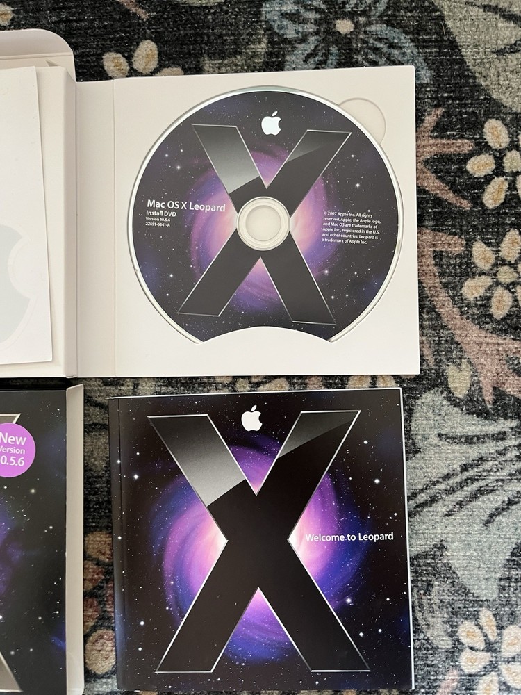 Apple Mac OS X Leopard Version 10.5.6 MC094Z/A Operating System