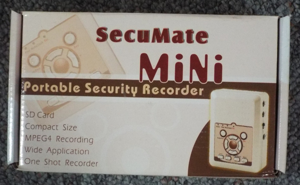 Secumate Mini Portable Security Recorder MDVR-14