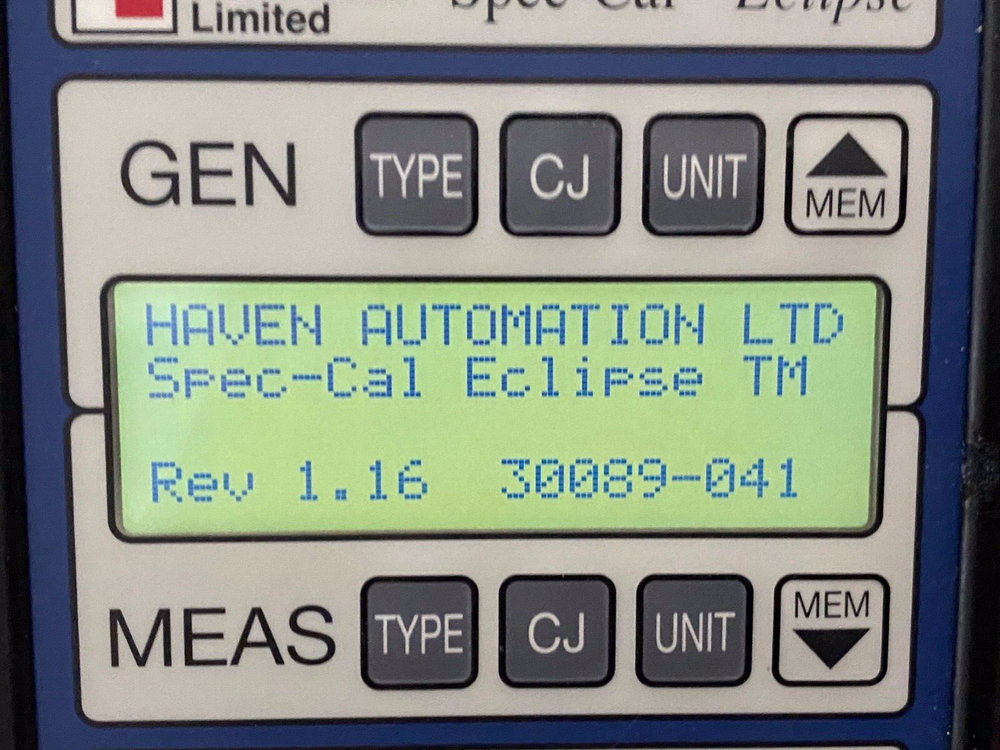 Haven Automation Limited Spec Cal Eclipse Multifunction Process Calibrator