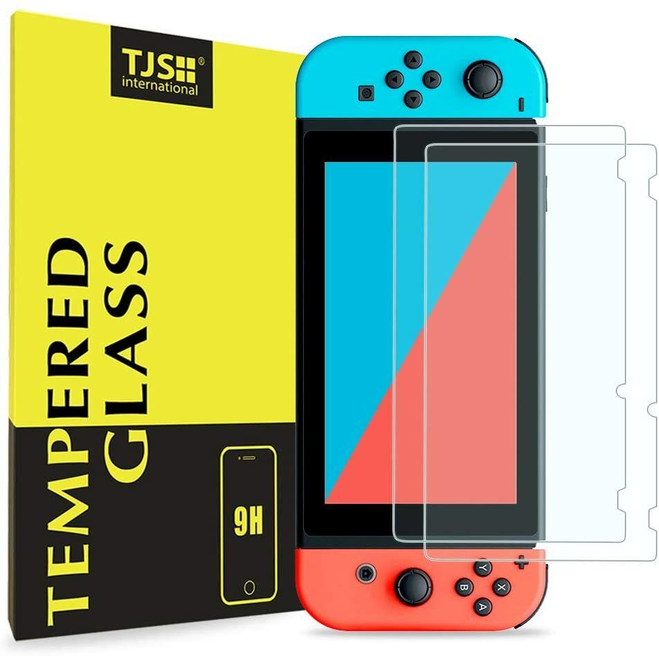 2xPremium HD Tempered Glass Screen Protector Guard for Nintendo Switch/OLED/Lite