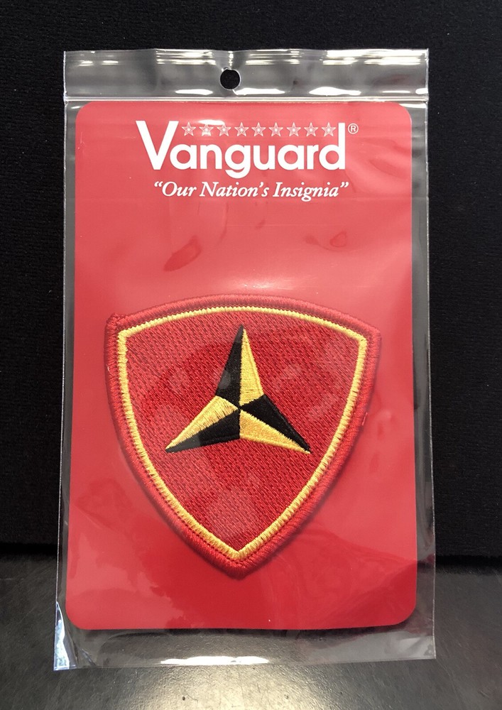 USMC 3RD MARINE DIVISION EMBROIDERED SHOULDER PATCH, AUCTION 2