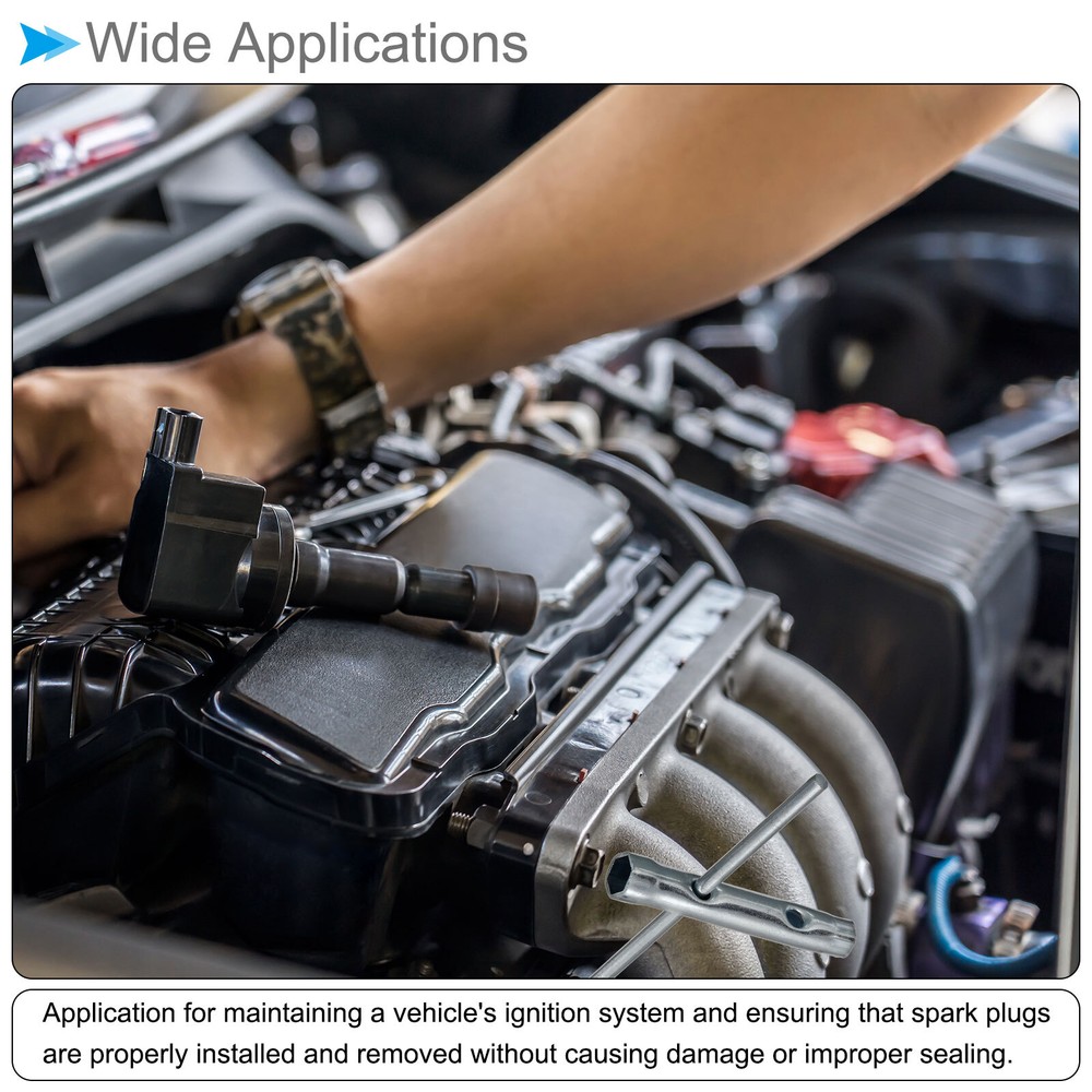 7pcs Motorcycle Ignition Spark Plug Spanner Wrench Socket