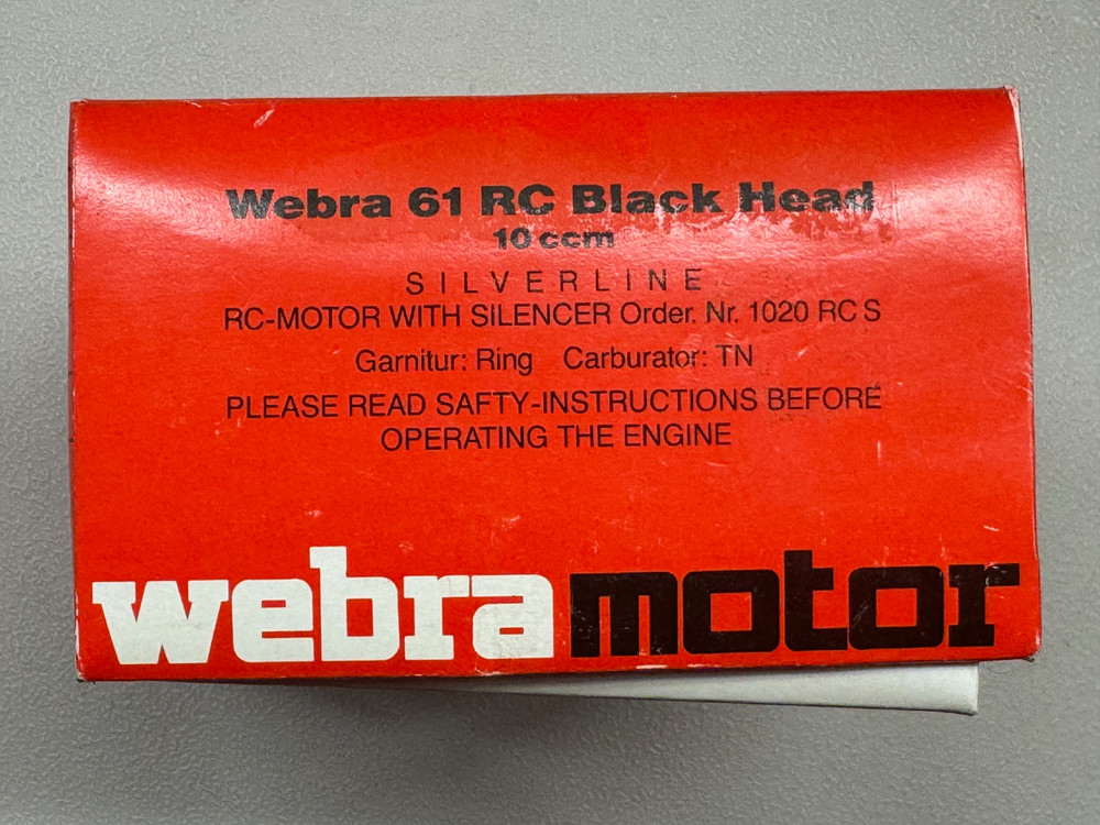 Webra 61 10 ccm RC Airplane Engine