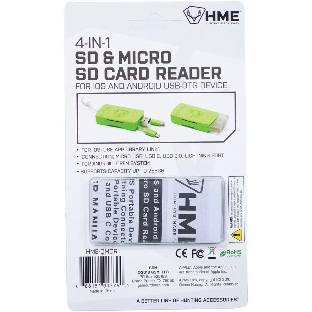 HME HME-QMCR 4:1 Card Reader