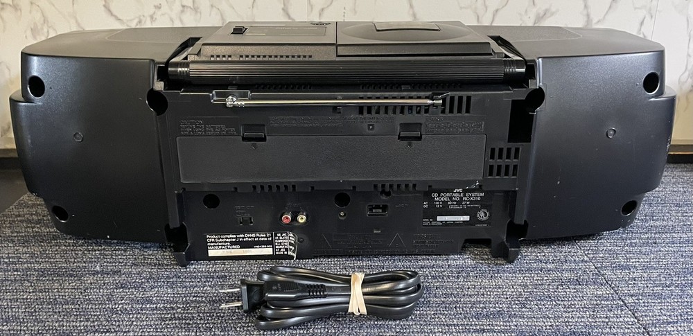 JVC RC-X310 FM/CD Portable Stereo System