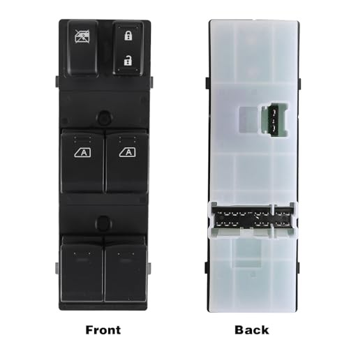 254011CA6A Driver Side Power Master Window Switch Compatible with 2009-2017