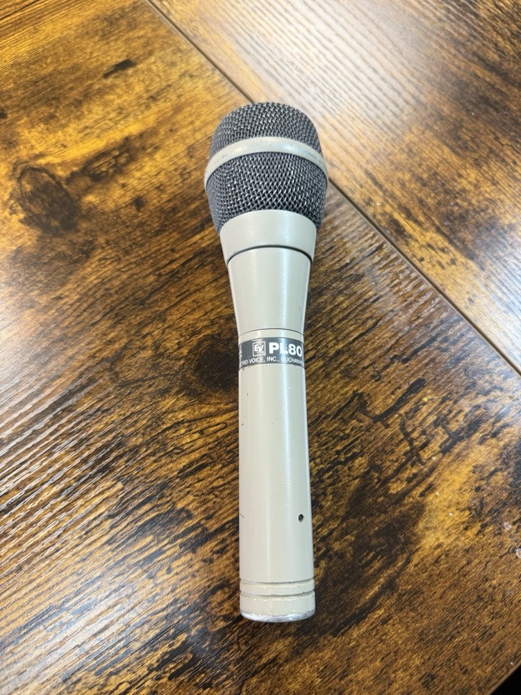 Vintage Electro Voice PL 80 Dynamic Microphone