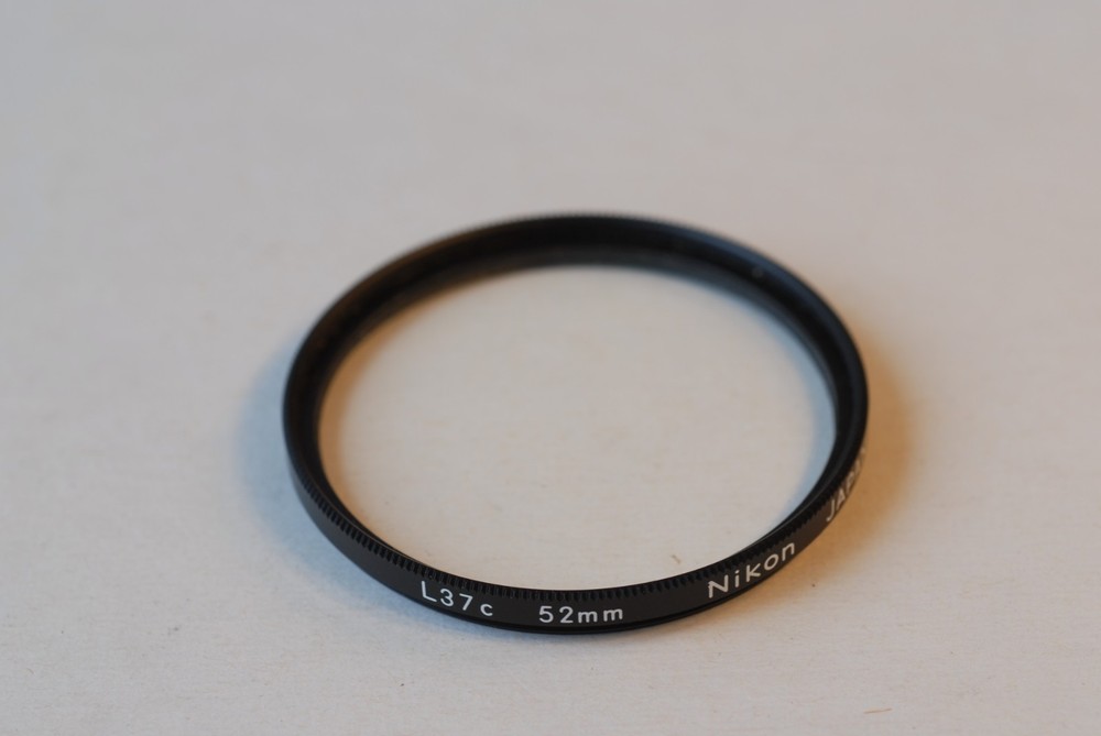 Original Nikon 52mm L37c Filter in Excellent Condition