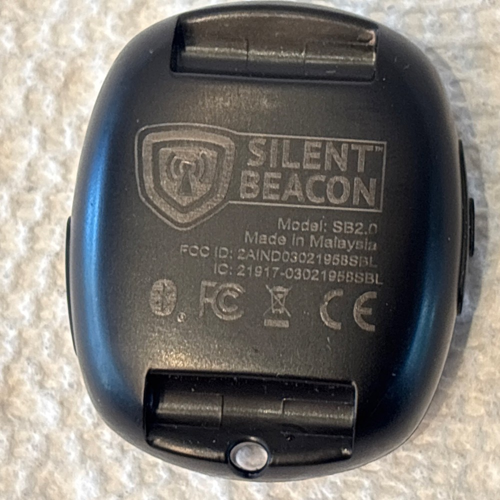 SILENT BEACON Gen 2 Panic Button Safety Device; Device Only