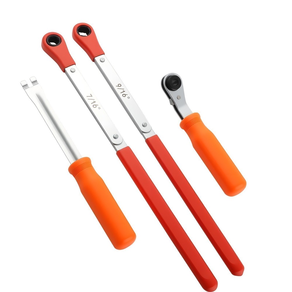 4-Piece Automatic Slack Adjuster Tool Set – Wrenchs + Slack adjuster tools