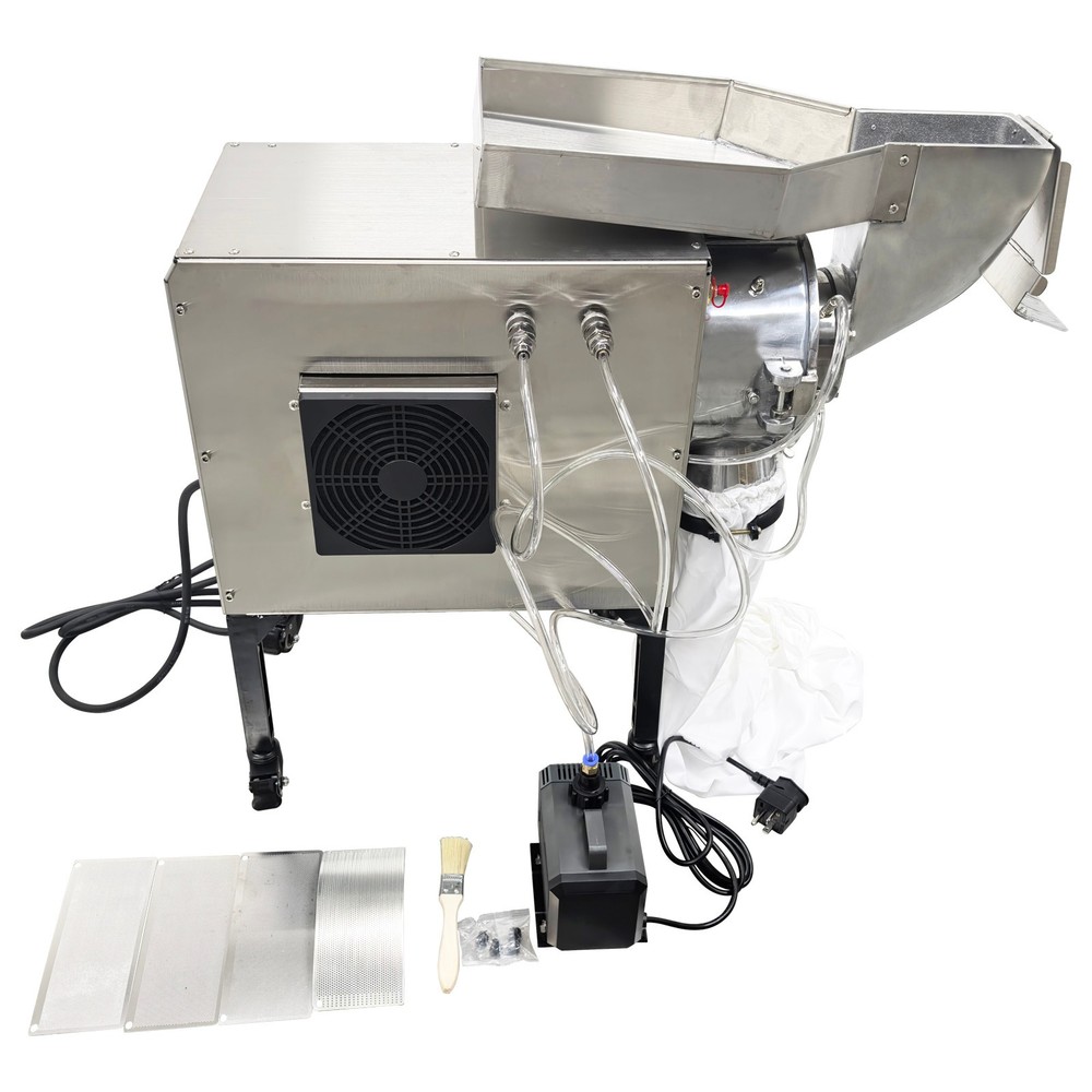 Horizontal Continuous Feeding Mill Crusher 220V Pulverizer Grinder Machine