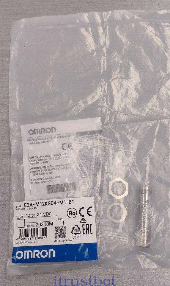1PC New Omron E2A-M12KS04-M1-B1 Proximity Switch Sensor E2AM12KS04M1B1