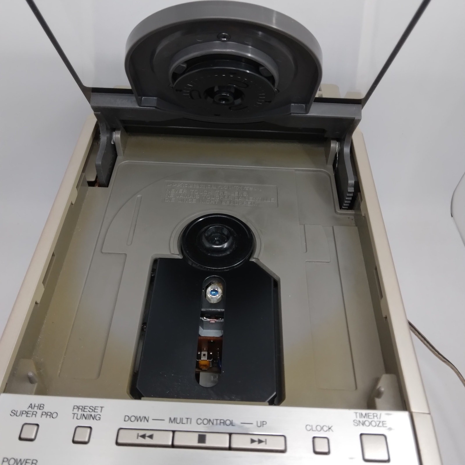 JVC FS-7000 Component System CD Player Radio/AUX/remote Brown Wood Speakers