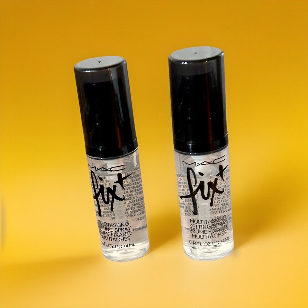 2 - MAC Fix+ Multitasking Setting Spray samples 4ml / 0.14 fl oz each