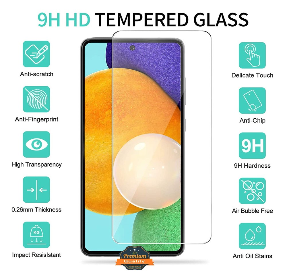 For Google Pixel 9A Tempered Glass HD Clear Screen Protector Cover