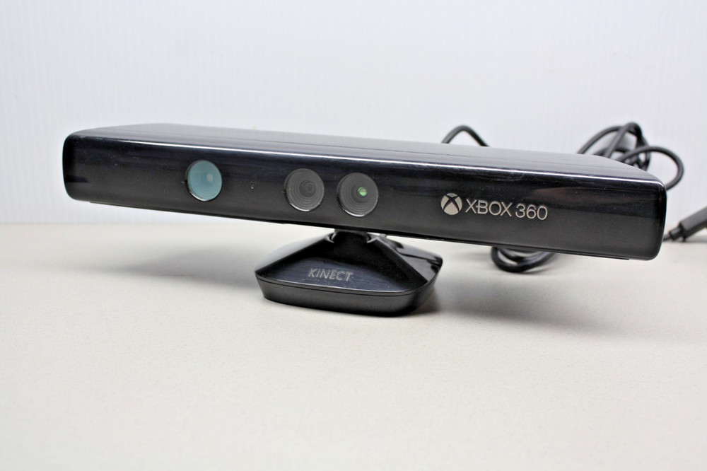Microsoft Xbox 360 Kinect Motion Black Sensor Bar OEM Adventures BUNDLE LOT 1473