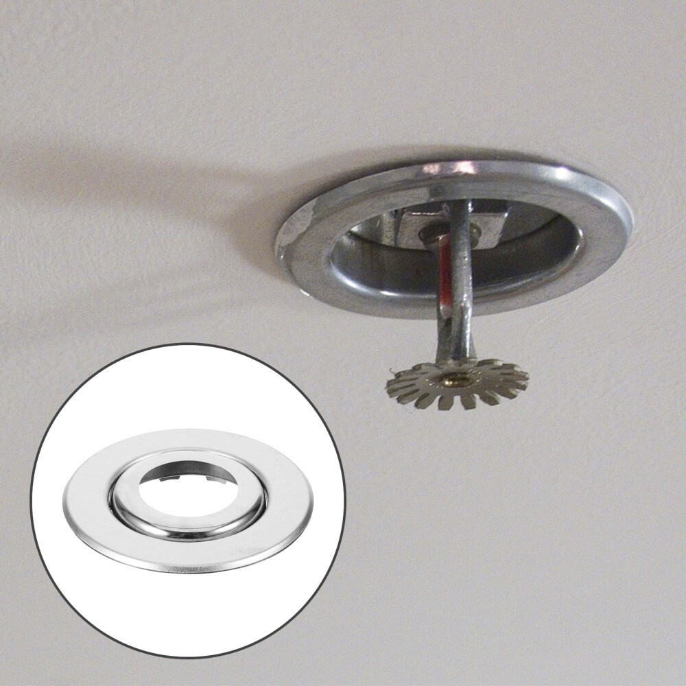 10 Pcs/set Double Disc Decorative Cover Fire Sprinkler Cap Protector for [