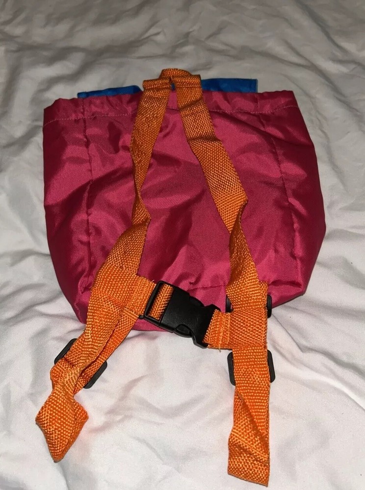 9x9.5 Small 100% Polyester Mini Multicolor Adjustable Straps Backpack