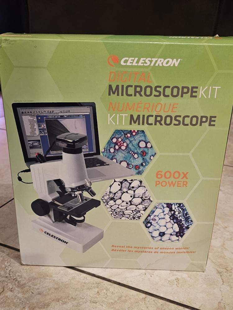 Celestron Digital Microscope Kit 40X to 600X Power