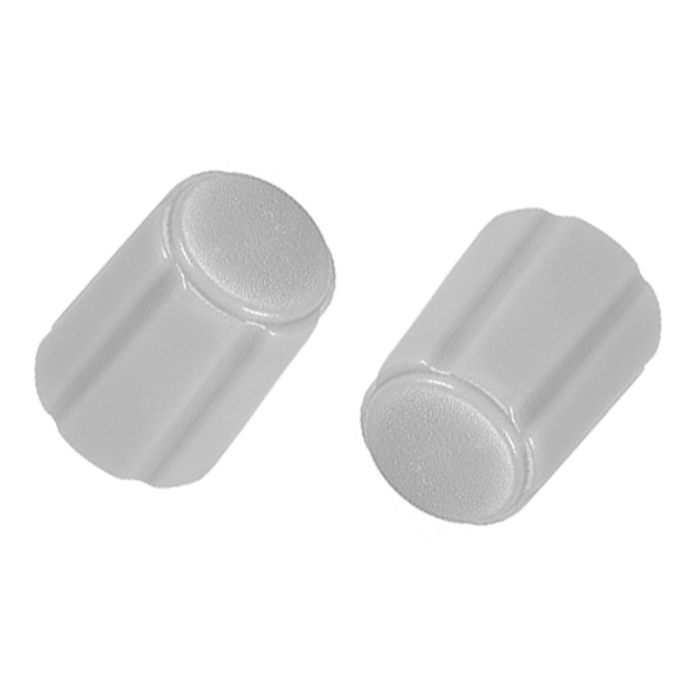 4mmx6mm Potentiometer Control Knobs Grey for Electric Guitar, 10pcs